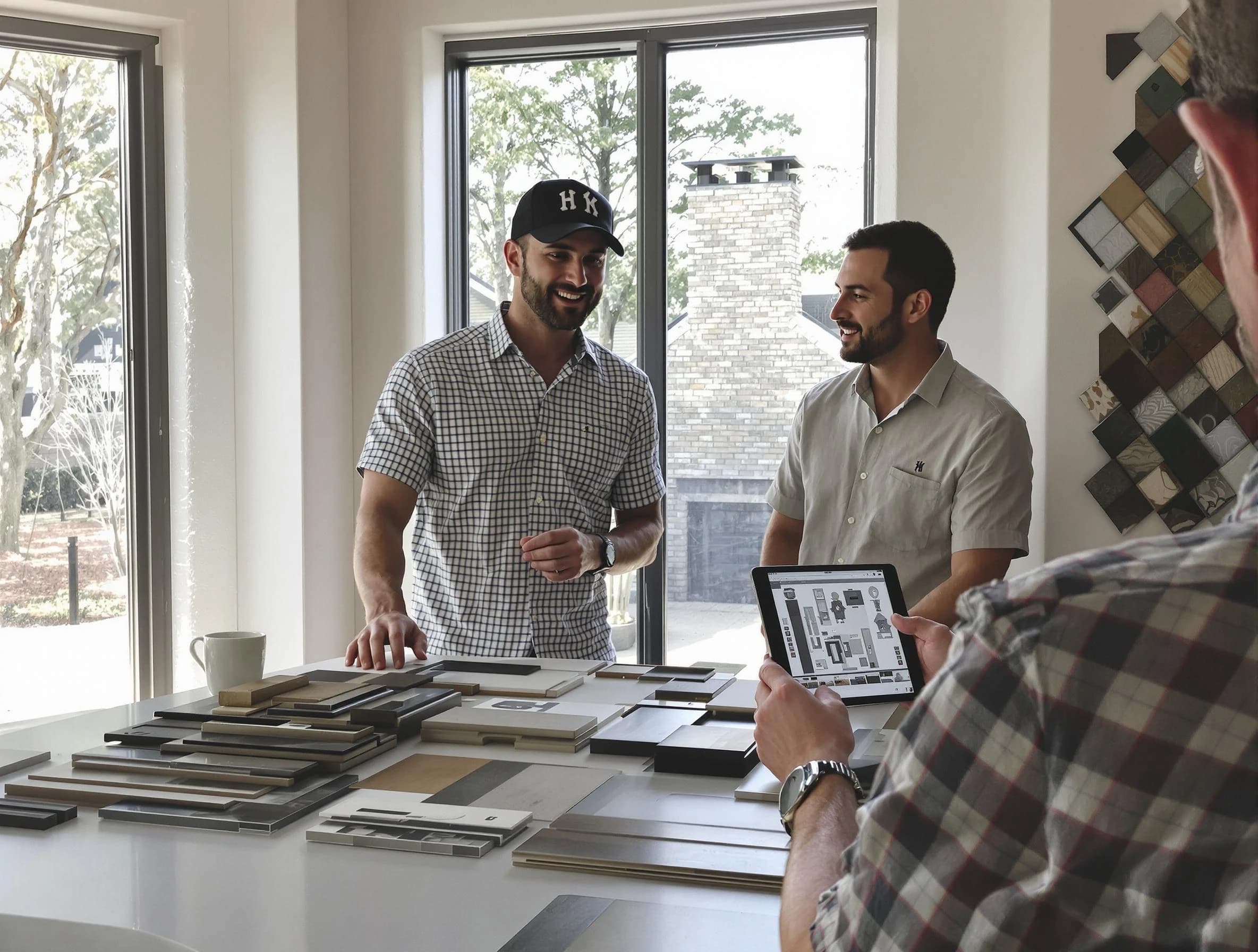 Gloucester Chimney Sweep remodeling a chimney and fireplace in Gloucester, MA