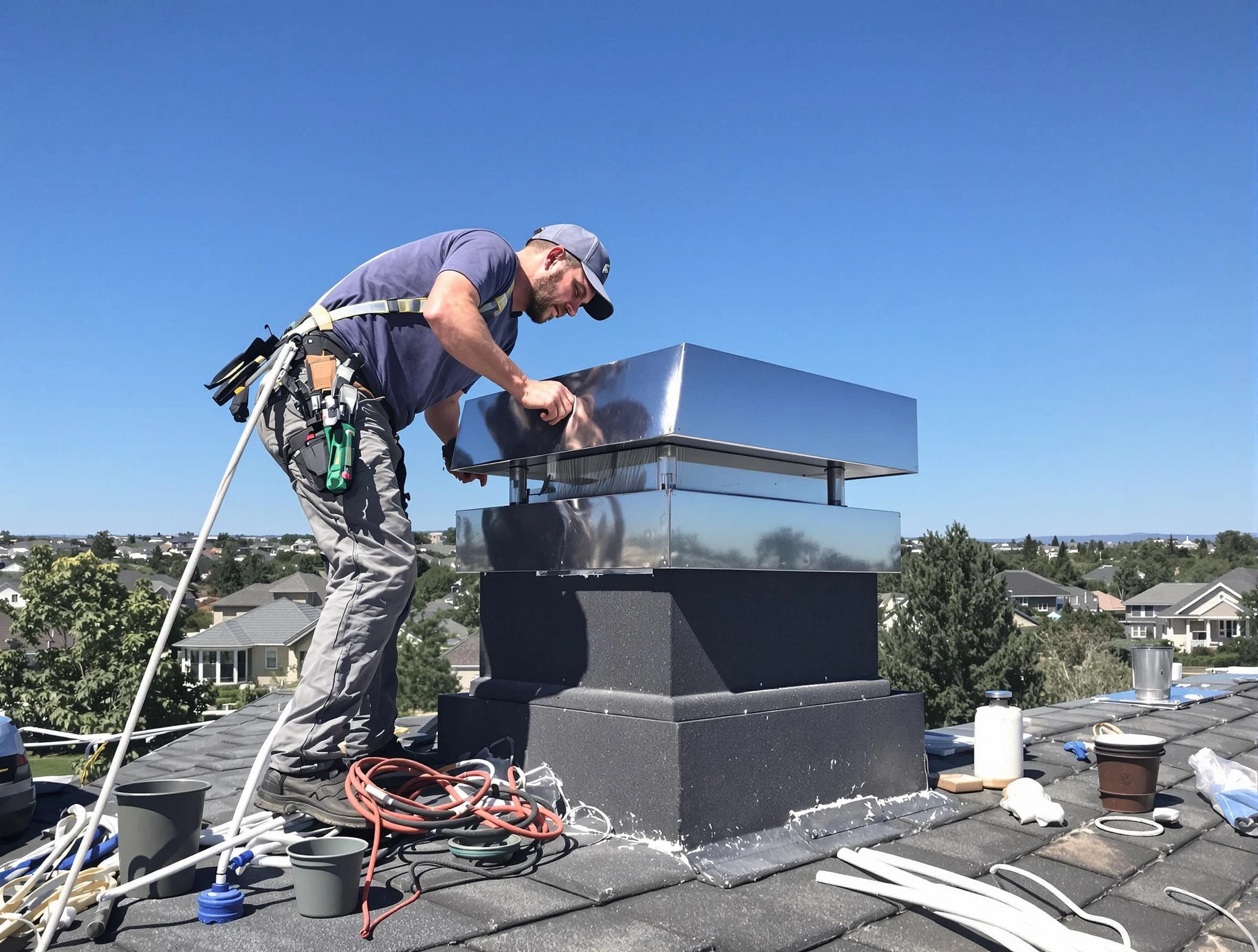 Chimney Cap Services service in Gloucester, MA
