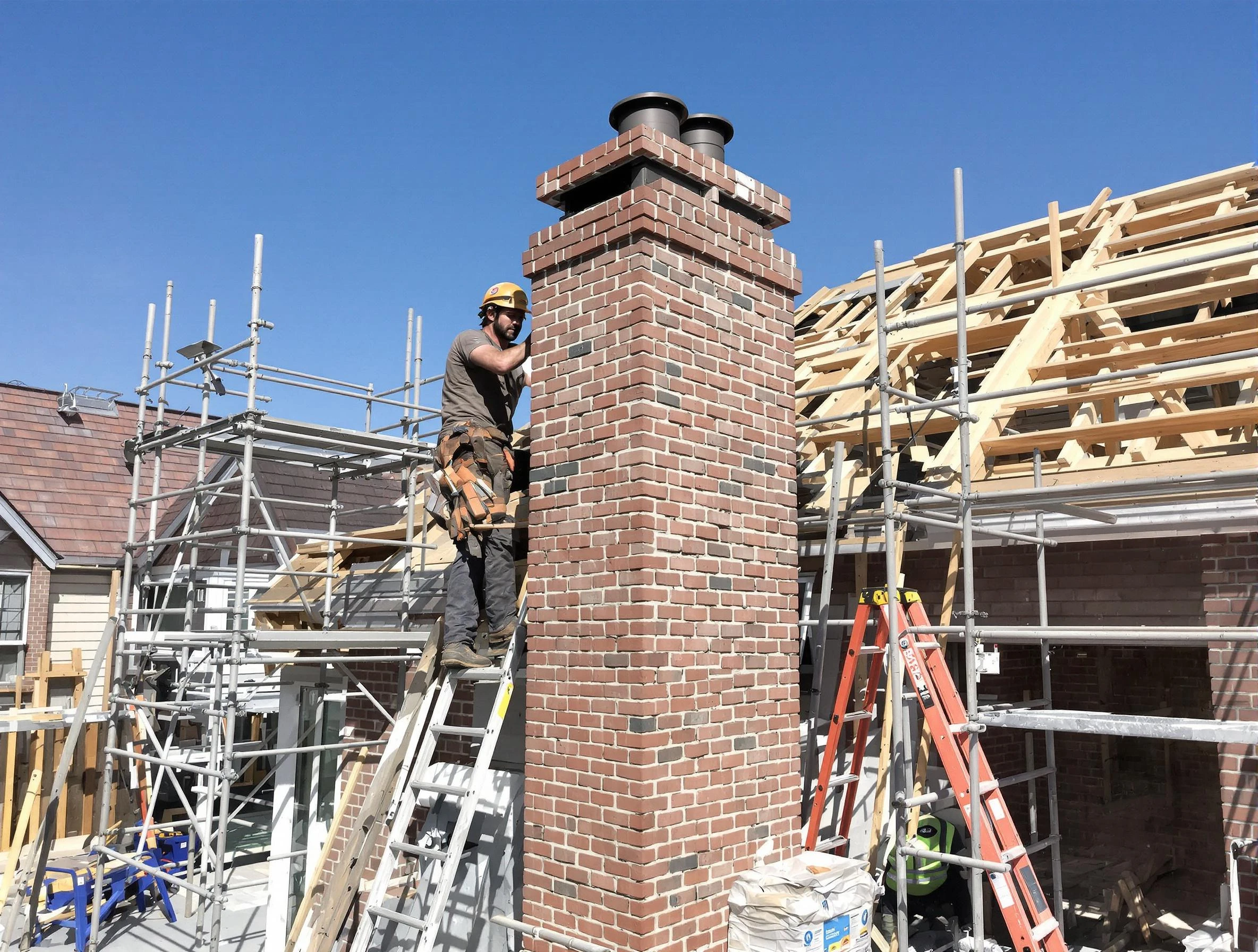 New chimney installation completed by Gloucester Chimney Sweep in Gloucester, MA